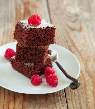 Chocolate Brownies  の写真素材