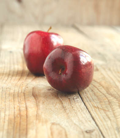 Fresh applesの写真素材