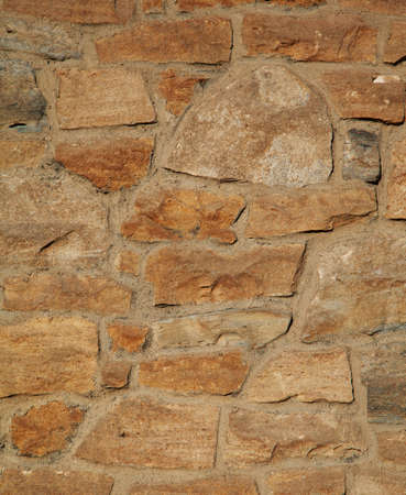 Old stone wallの写真素材