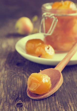 Apple jamの写真素材