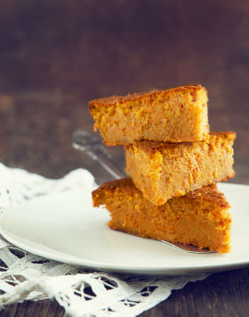 Carrot cakeの写真素材