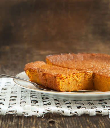 Carrot cakeの写真素材