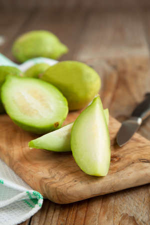 Exotic greek cucumbersの写真素材