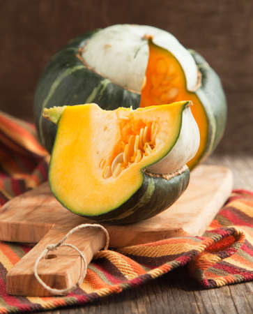 Fresh pumpkinの写真素材
