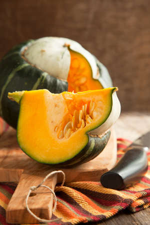 Fresh pumpkinの写真素材