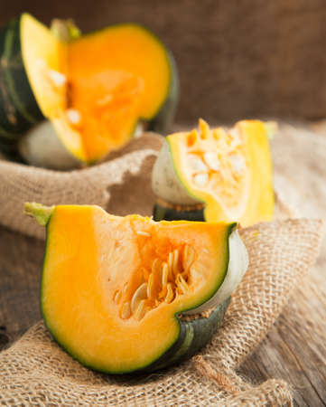 Fresh pumpkinの写真素材
