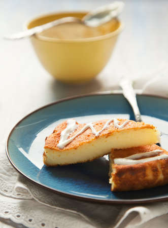 Ricotta cakeの写真素材