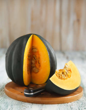 Fresh pumpkinの写真素材