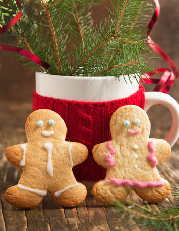 Gingerbread coupleの写真素材