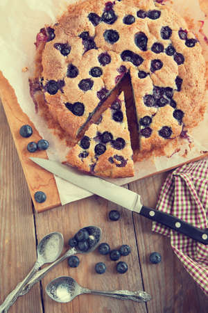 Blueberry Cakeの写真素材
