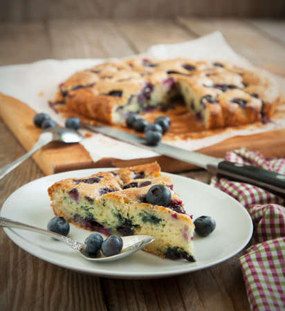 Blueberry Cakeの写真素材