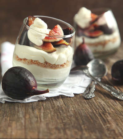 Figs dessertの写真素材