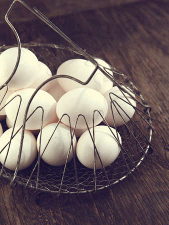 Eggs in the Basket, tonedの写真素材
