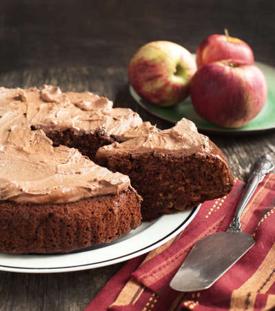 Apple cakeの写真素材