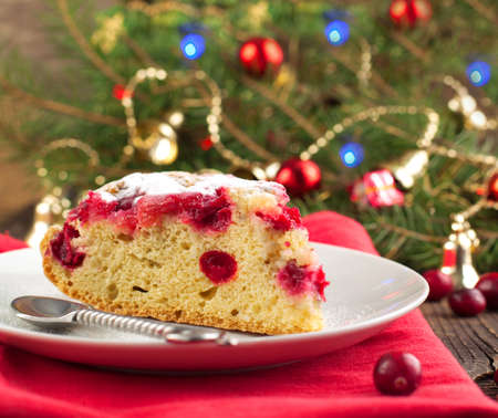 Cranberry cakeの写真素材