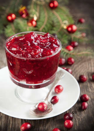 Cranberry sauceの写真素材