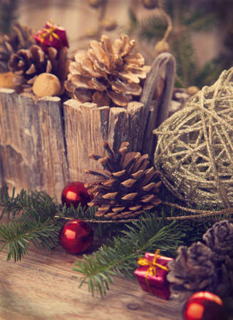 Christmas decorationの写真素材