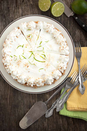 Key lime pieの写真素材