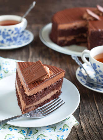 Chocolate cakeの写真素材