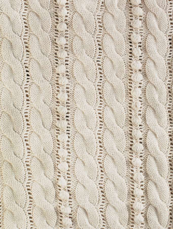 Knitted woolen backgroundの写真素材