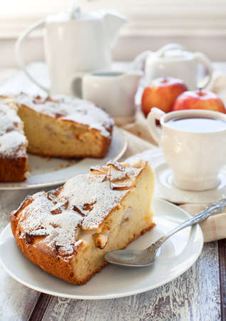 Apple cakeの写真素材
