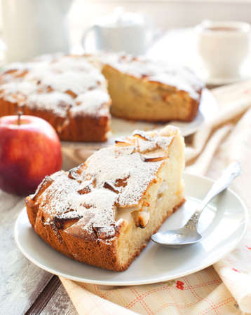 Apple cakeの写真素材