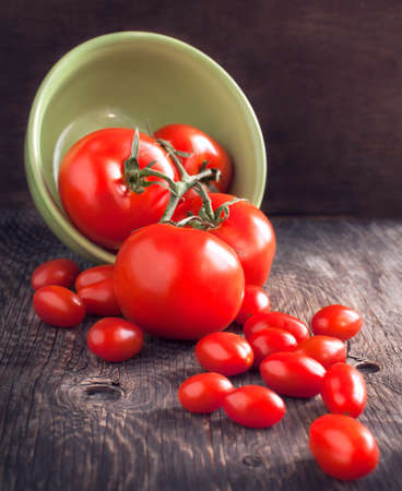 Fresh tomatoesの写真素材