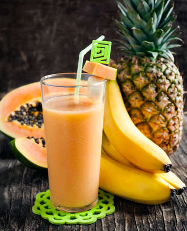 Tropical smoothieの写真素材