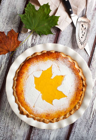 Pumpkin pieの写真素材