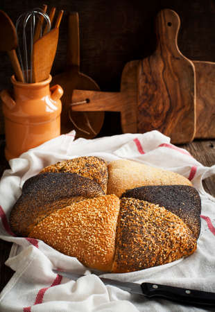 Ciabatta breadの写真素材