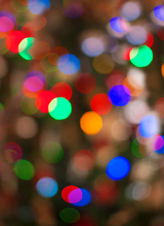 Defocused christmas lights backgroundの写真素材
