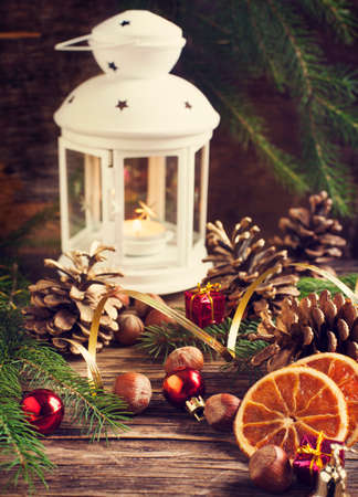 Christmas compositionの写真素材