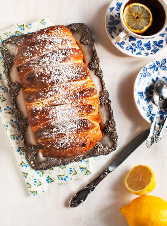 Sweet Lemon Breadの写真素材