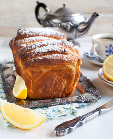 Sweet Lemon Breadの写真素材