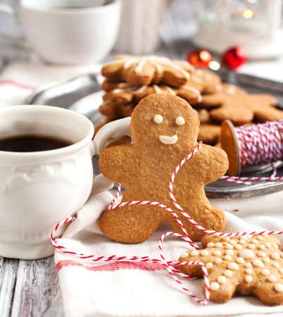 Gingerbread manの写真素材