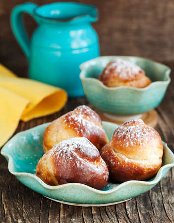 Sweet Yeast Roll Bunsの写真素材