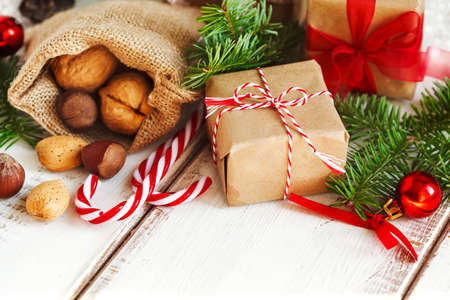 Christmas giftsの写真素材