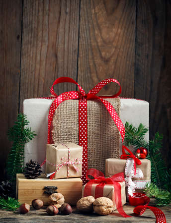 Christmas giftsの写真素材