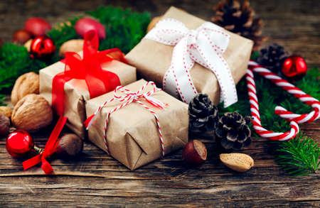 Christmas giftsの写真素材