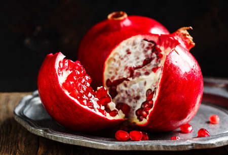 Pomegranate fruit.の写真素材