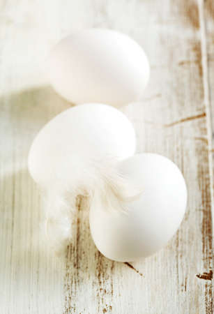 Raw eggs