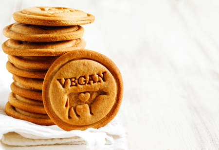 Vegan cookiesの写真素材