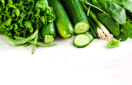 Fresh Green vegetablesの写真素材
