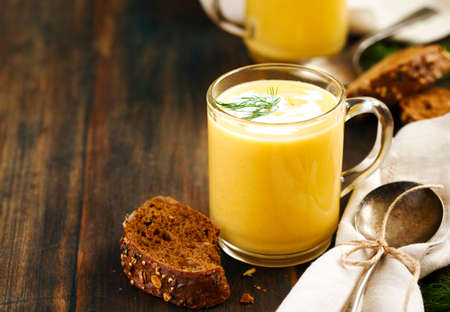 Pumpkin soupの写真素材