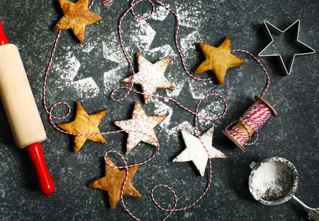 Christmas cookiesの写真素材