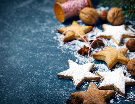 Christmas cookiesの写真素材