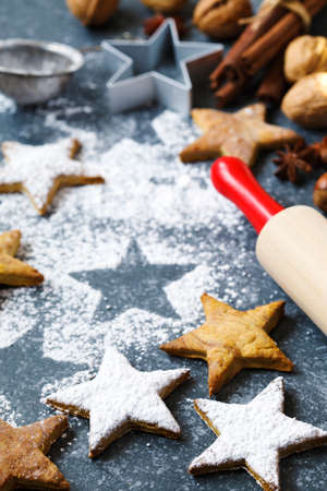 Christmas cookiesの写真素材
