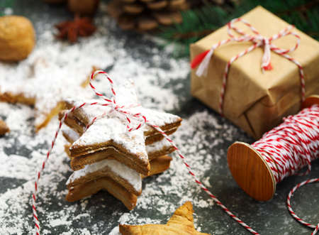 Christmas cookiesの写真素材