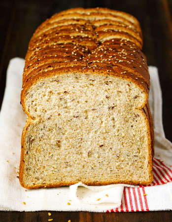 Flax and Quinoa Whole Grain Bread