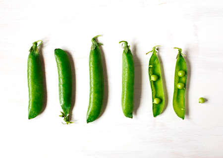 Green peasの写真素材